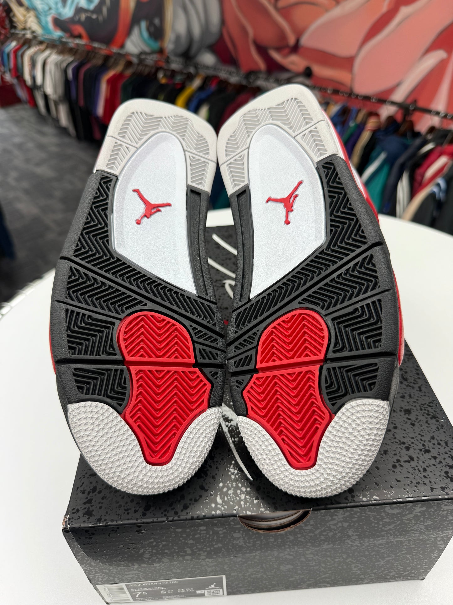 New Red Cement Jordan 4