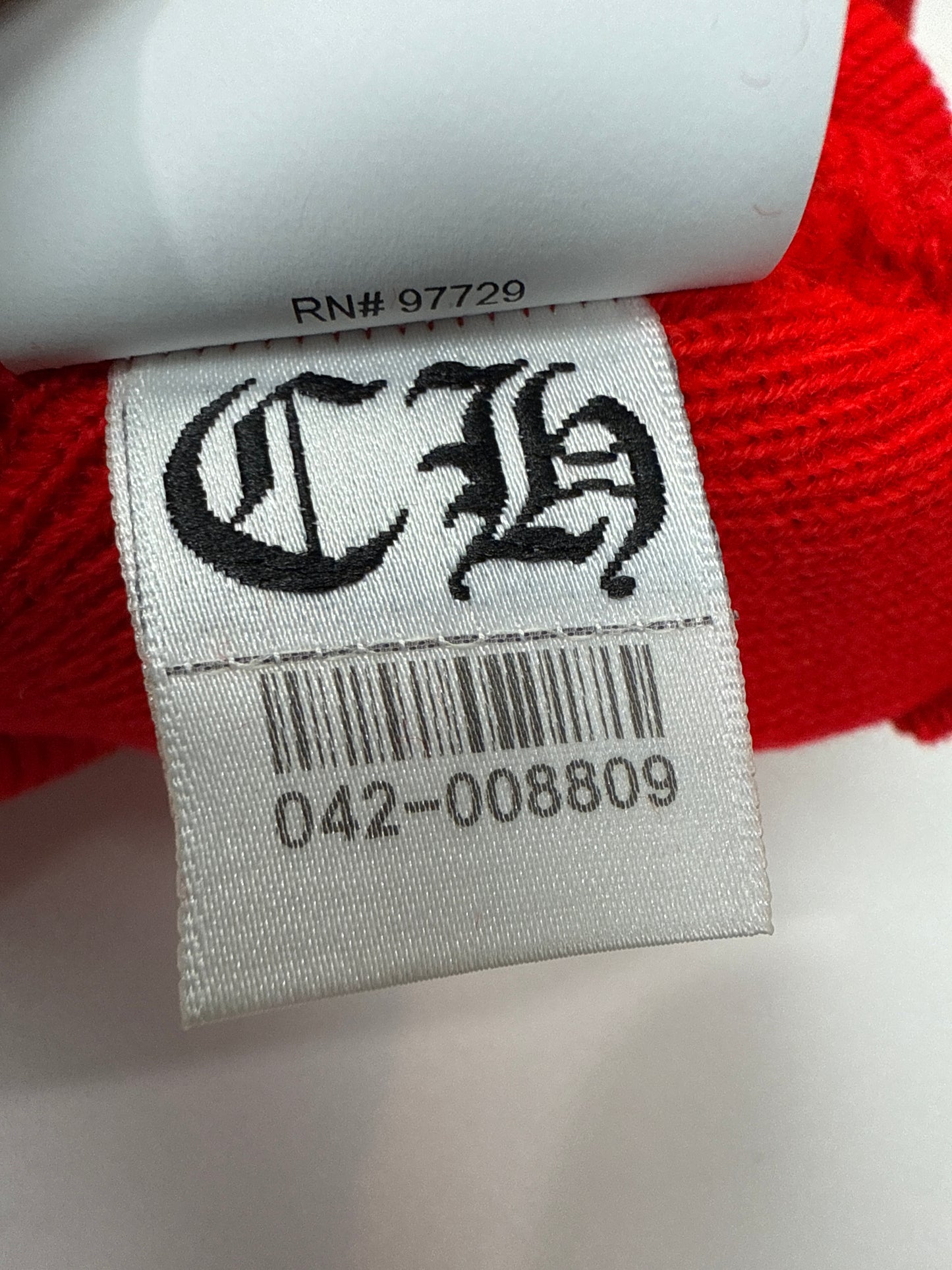 Chrome Hearts Red Watch Cap