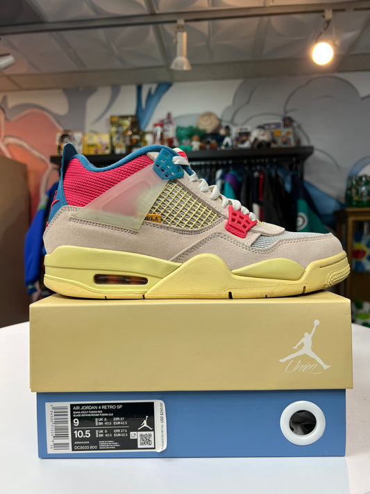 Preowned Jordan 4 Retro Union Guava Ice