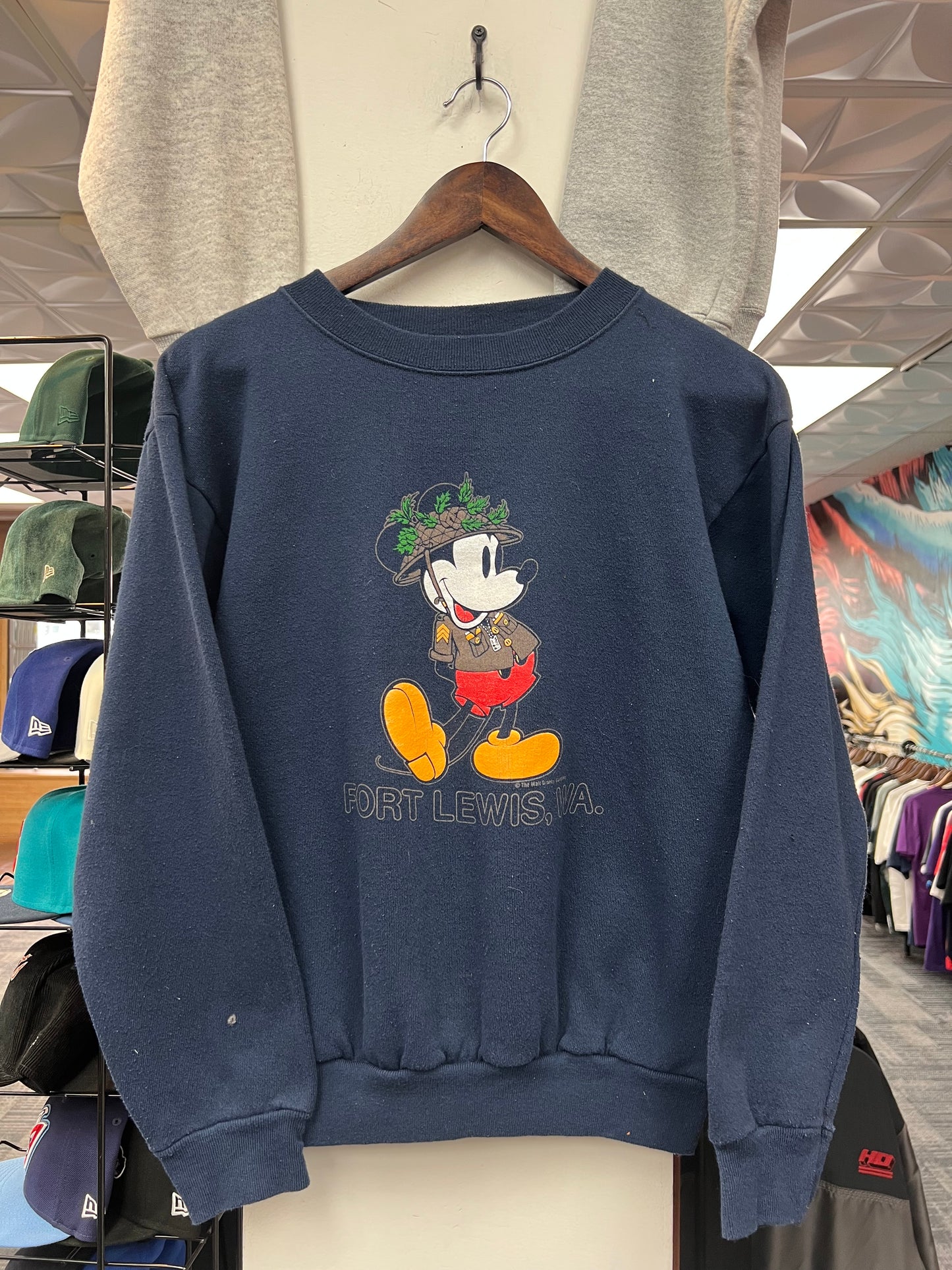 Vintage Mickey Fort Lewis Crewneck