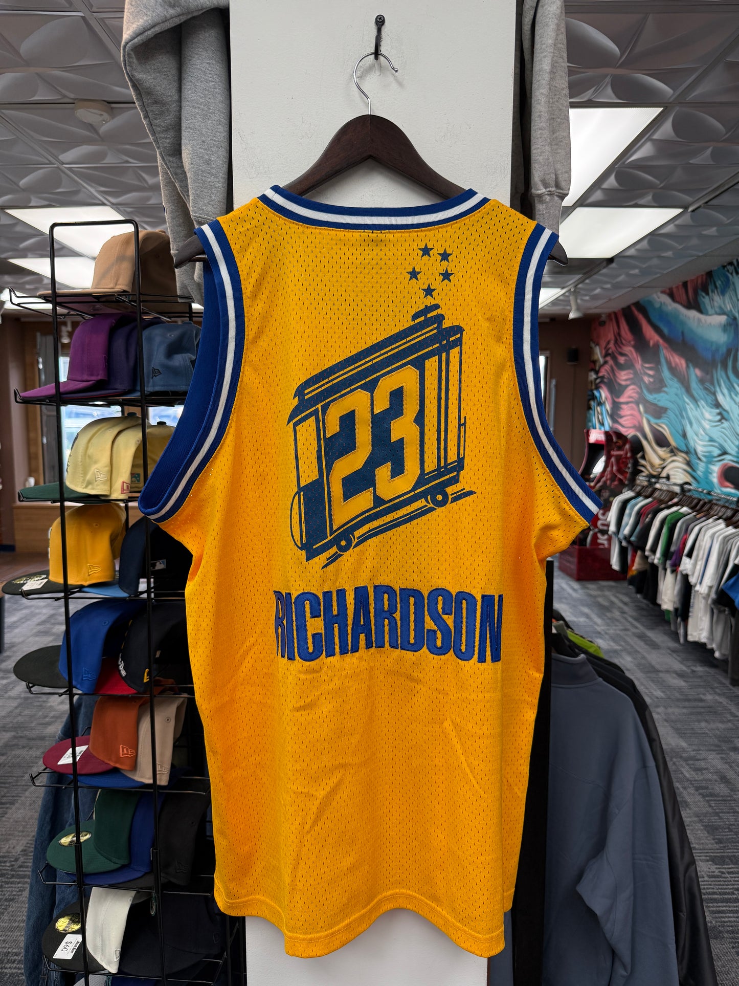 Nike Jason Richard Golden State Swingman Jersey