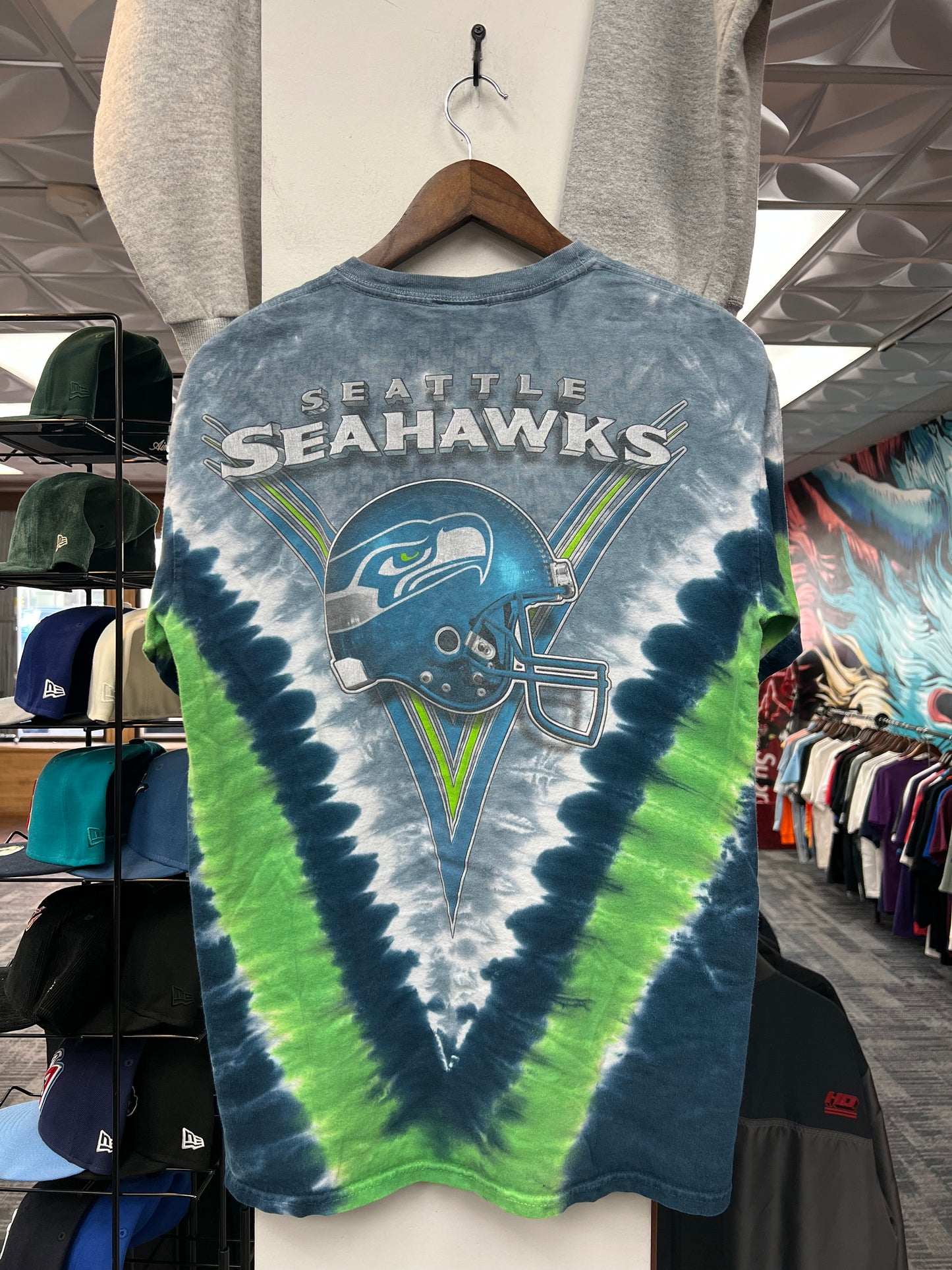 Seahawks Tiedye Tee