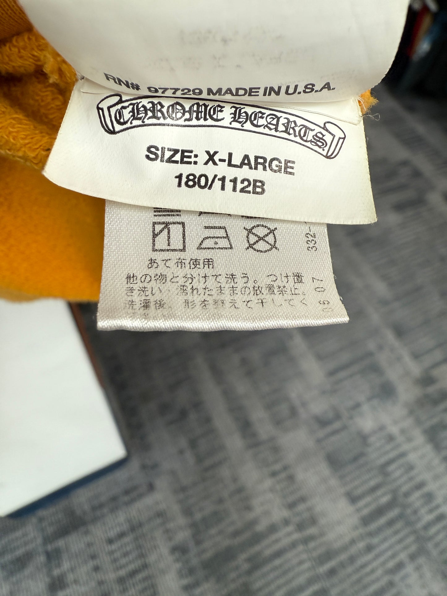 Chrome Hearts Vertical Logo Hoodie
