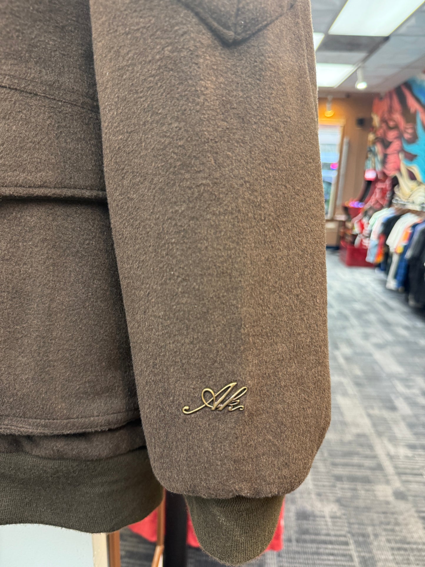 Vintage Akademiks Revesible Fur Jacket