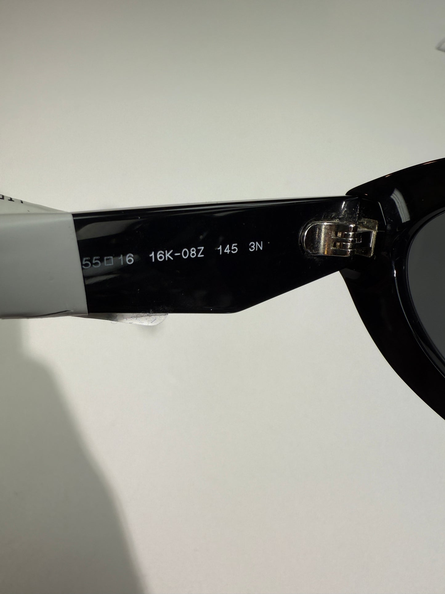 New Prada PR 26ZS Black Sunglasses