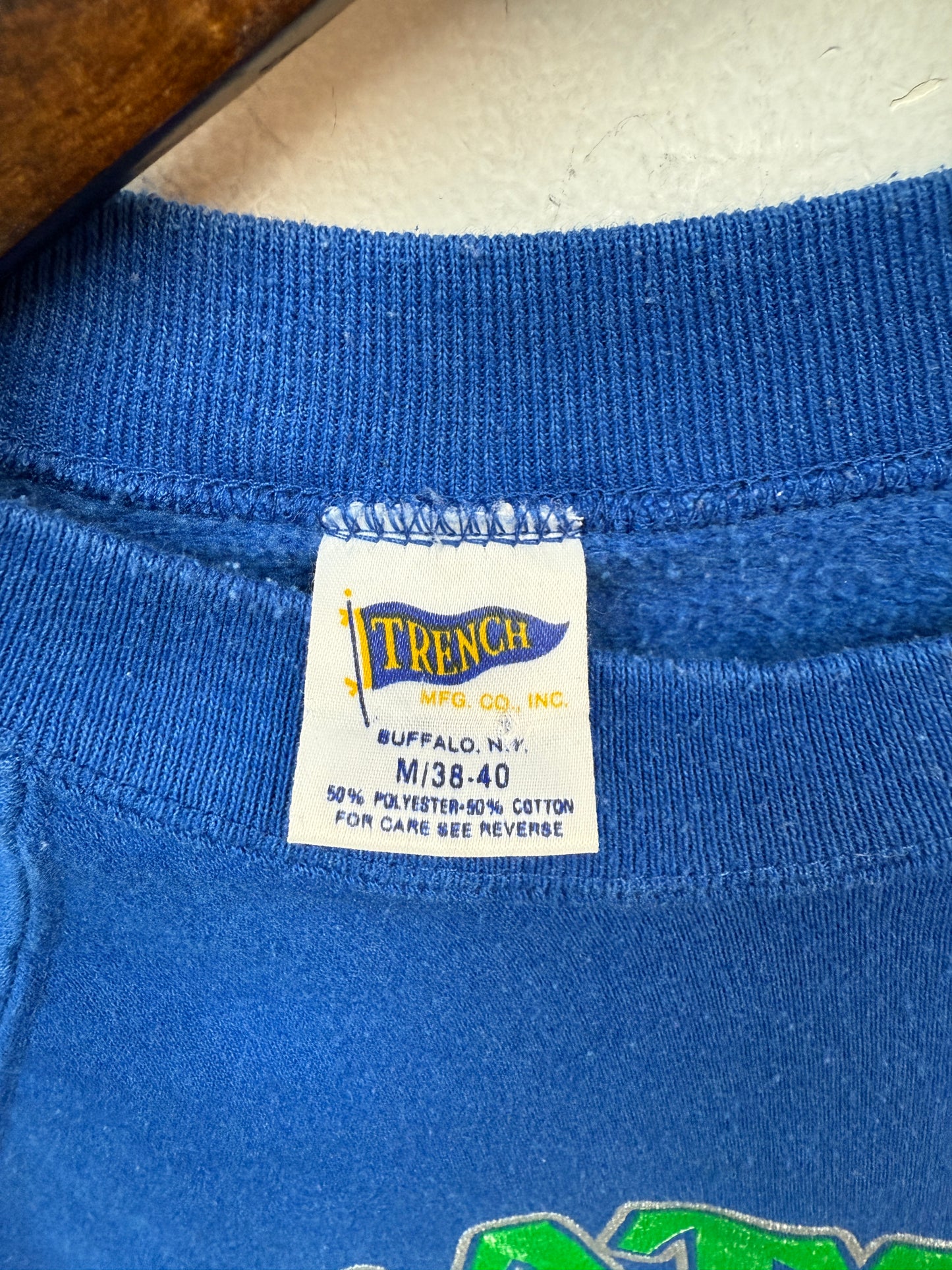 Vintage Seahawks Trench Crewneck