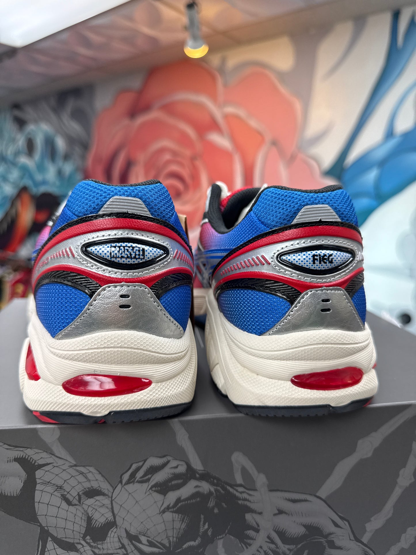 New Kith Asics Marvel Spider-Man/Venom Battle Spectra Pack