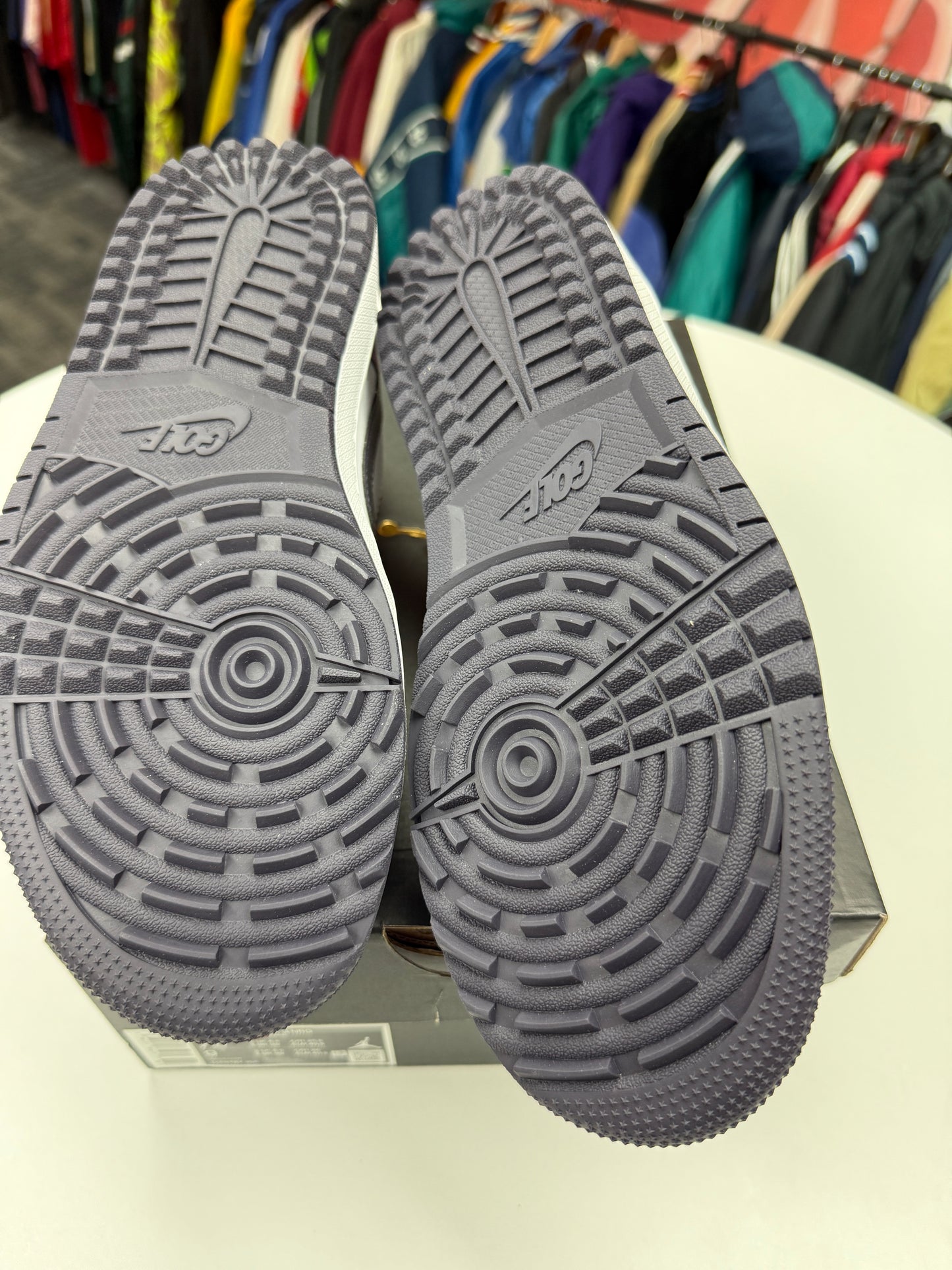 New Purple Smoke Jordan 1 Low Golf