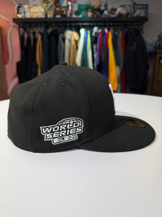 Pink Drip Boston Reds Fitted