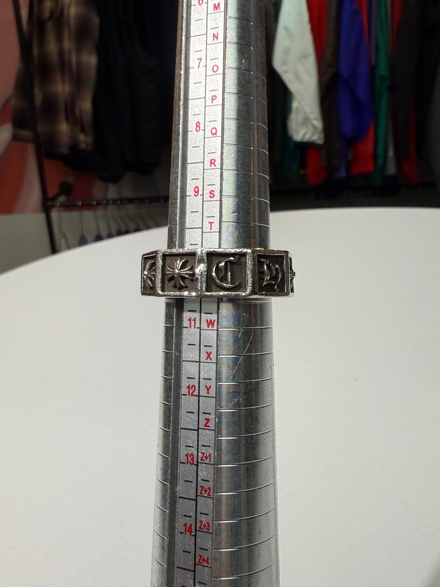 Chrome Hearts Alphabet Ring