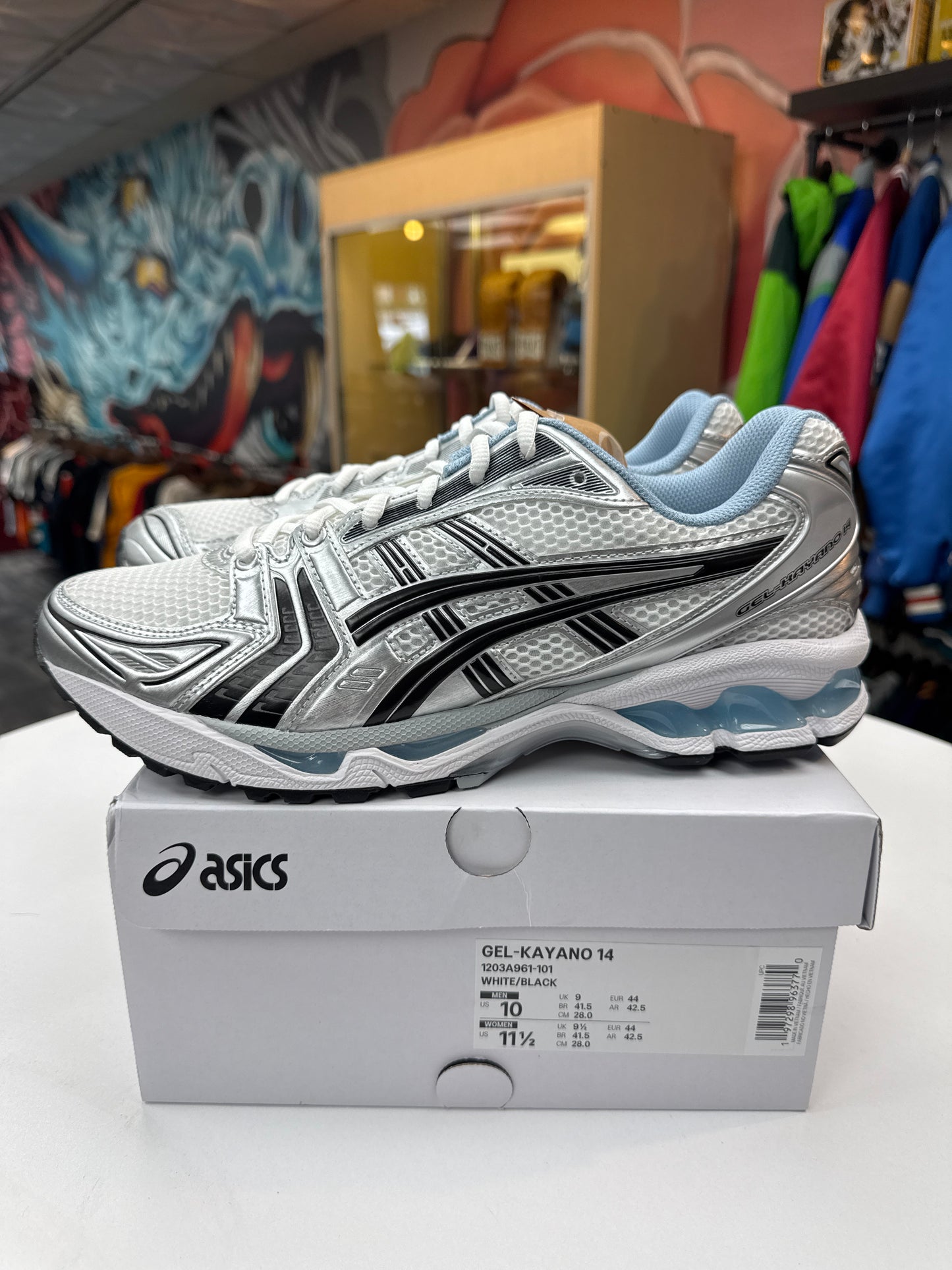 New JJJJound Asics Gel-Kayano 14 White/Blue