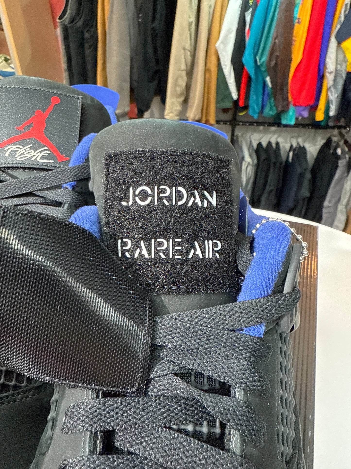 New Jordan 4 Rare Air (White Lettering)