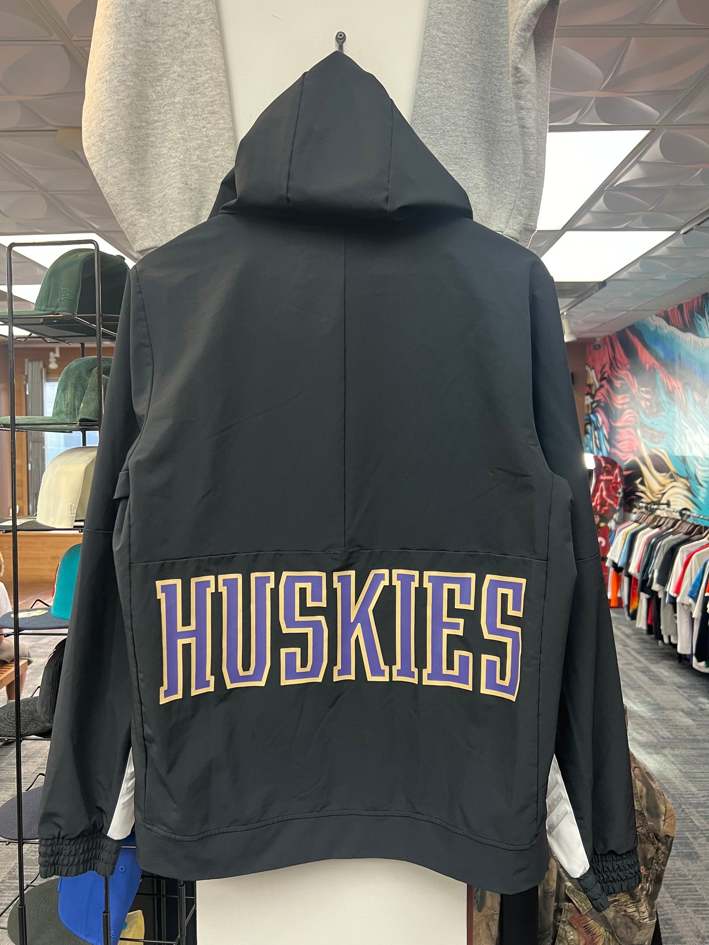 Huskies Adidas Windbreaker