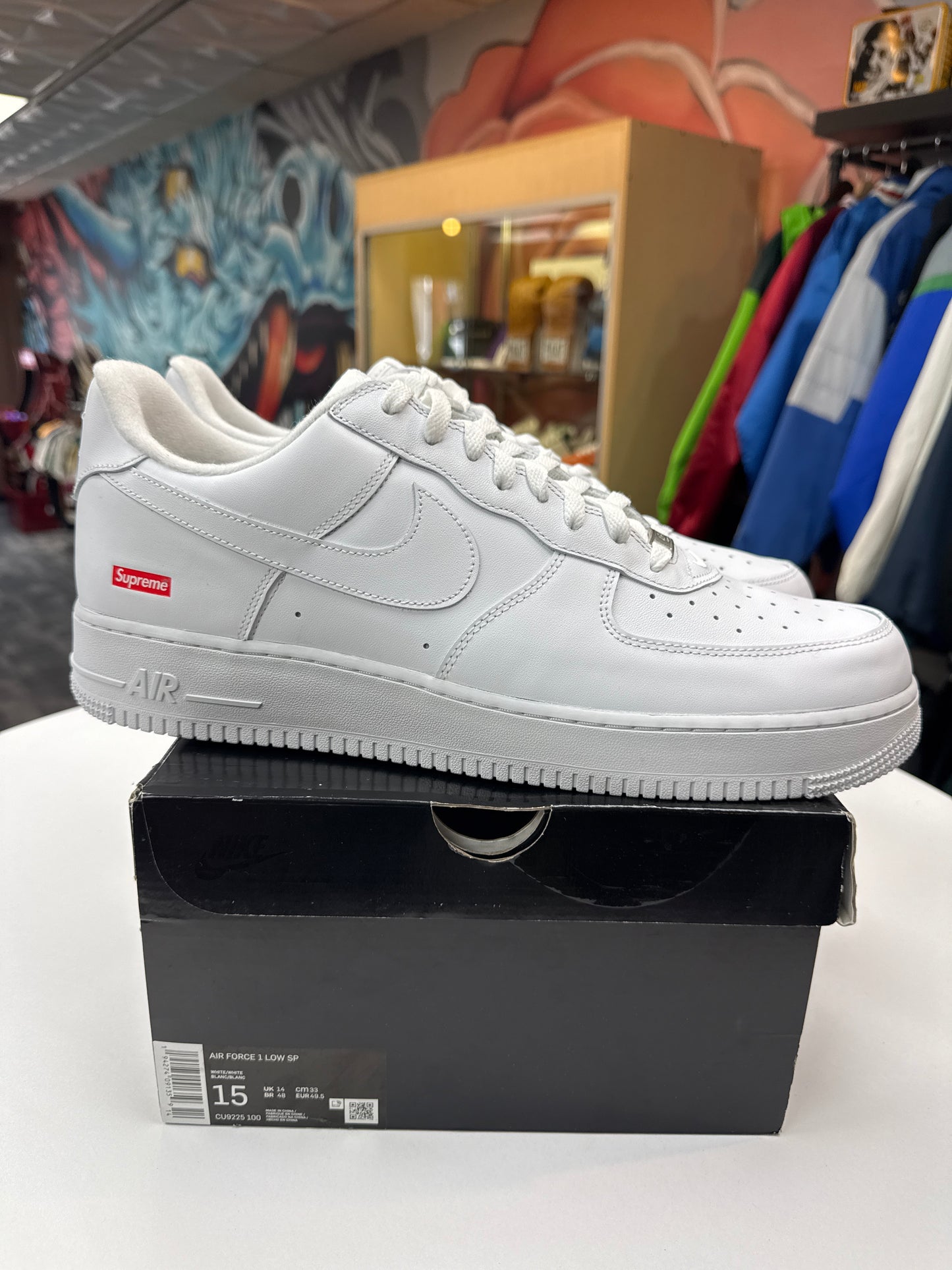 New Supreme Nike AF1 White (2023)