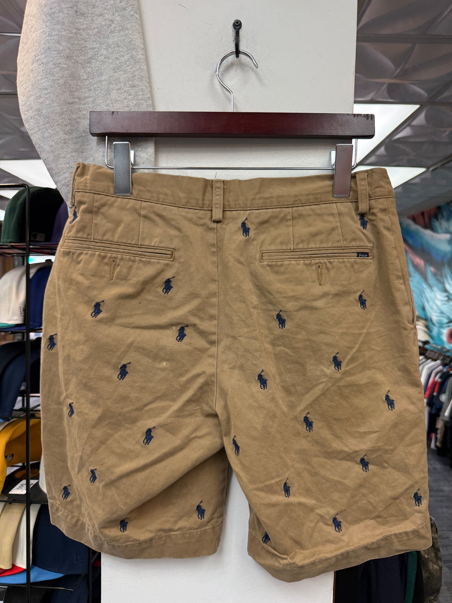 Polo Pony Monogram Shorts