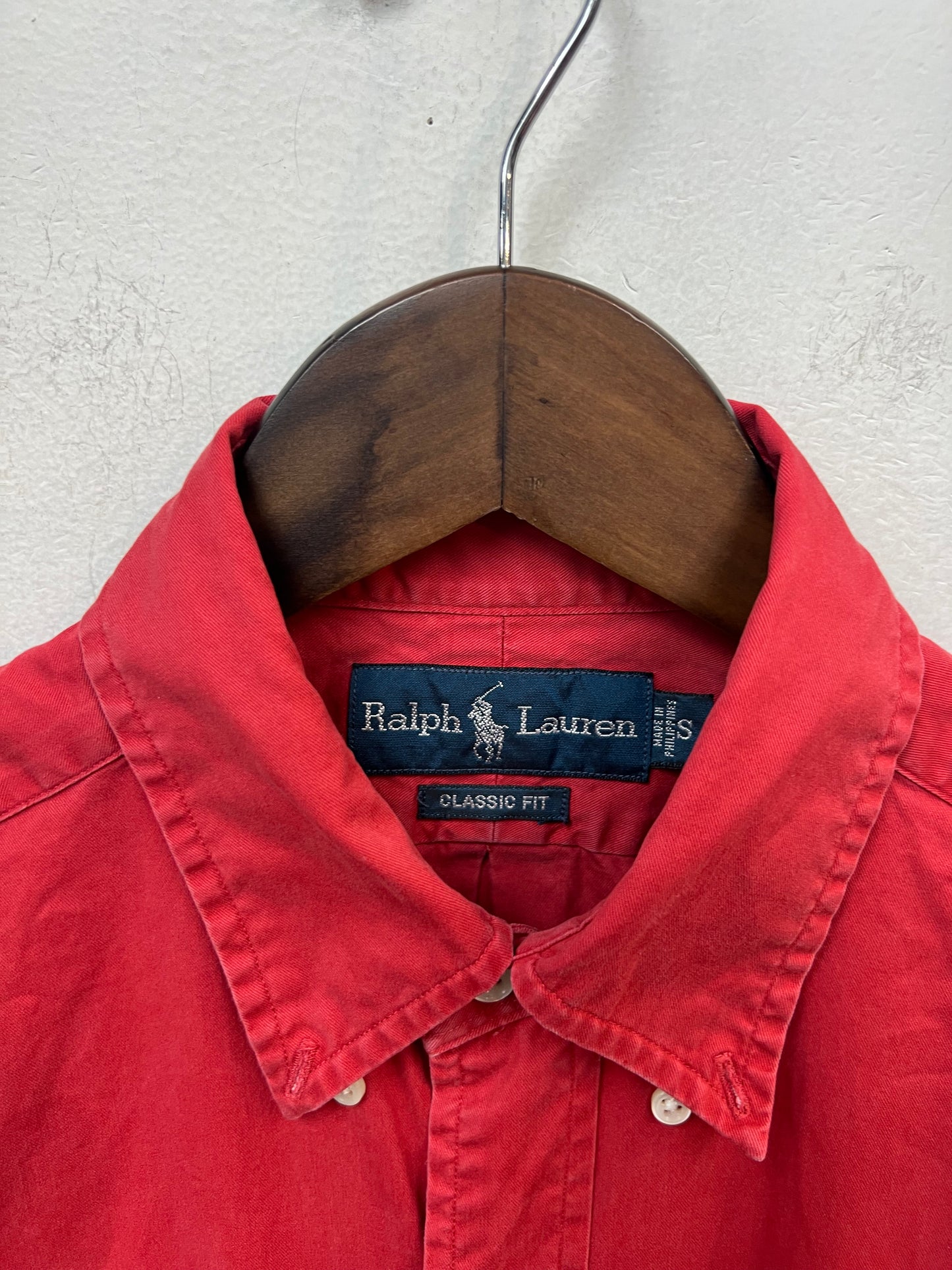 Polo Ralph Lauren Red Button Up