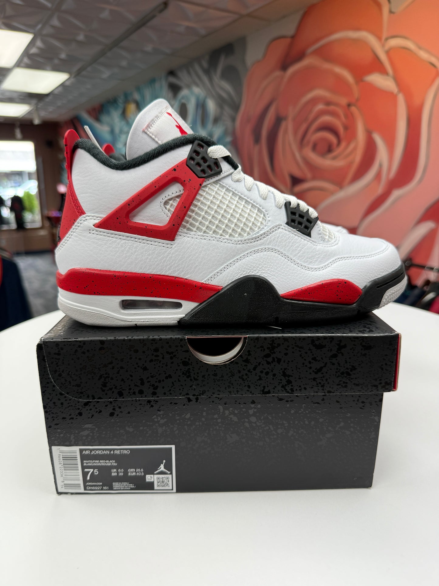 New Red Cement Jordan 4