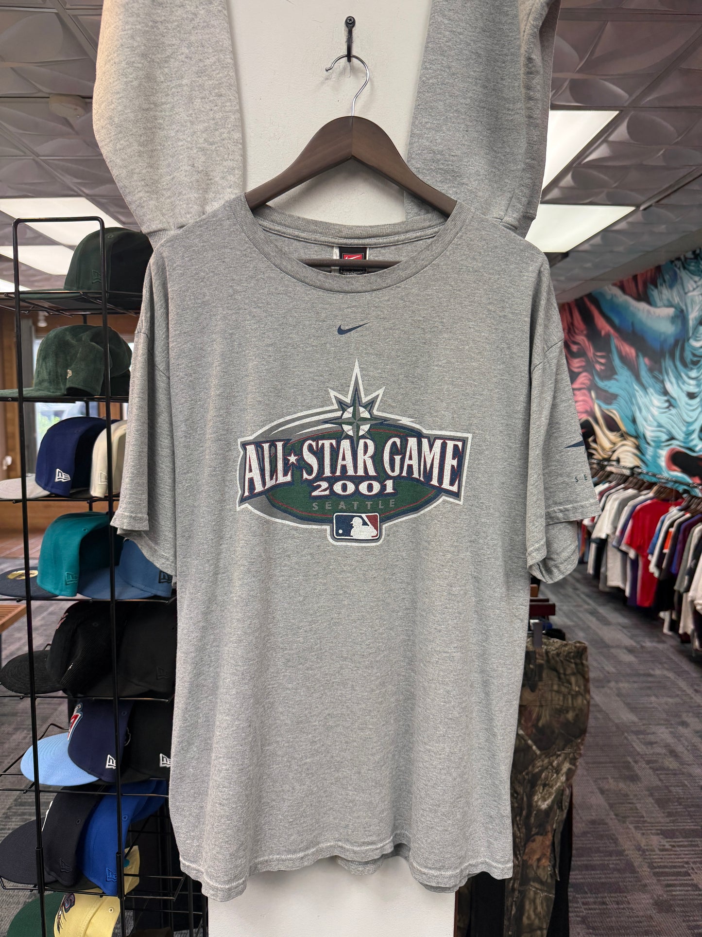 Vintage Nike Mariners 2001 All Star Game Tee