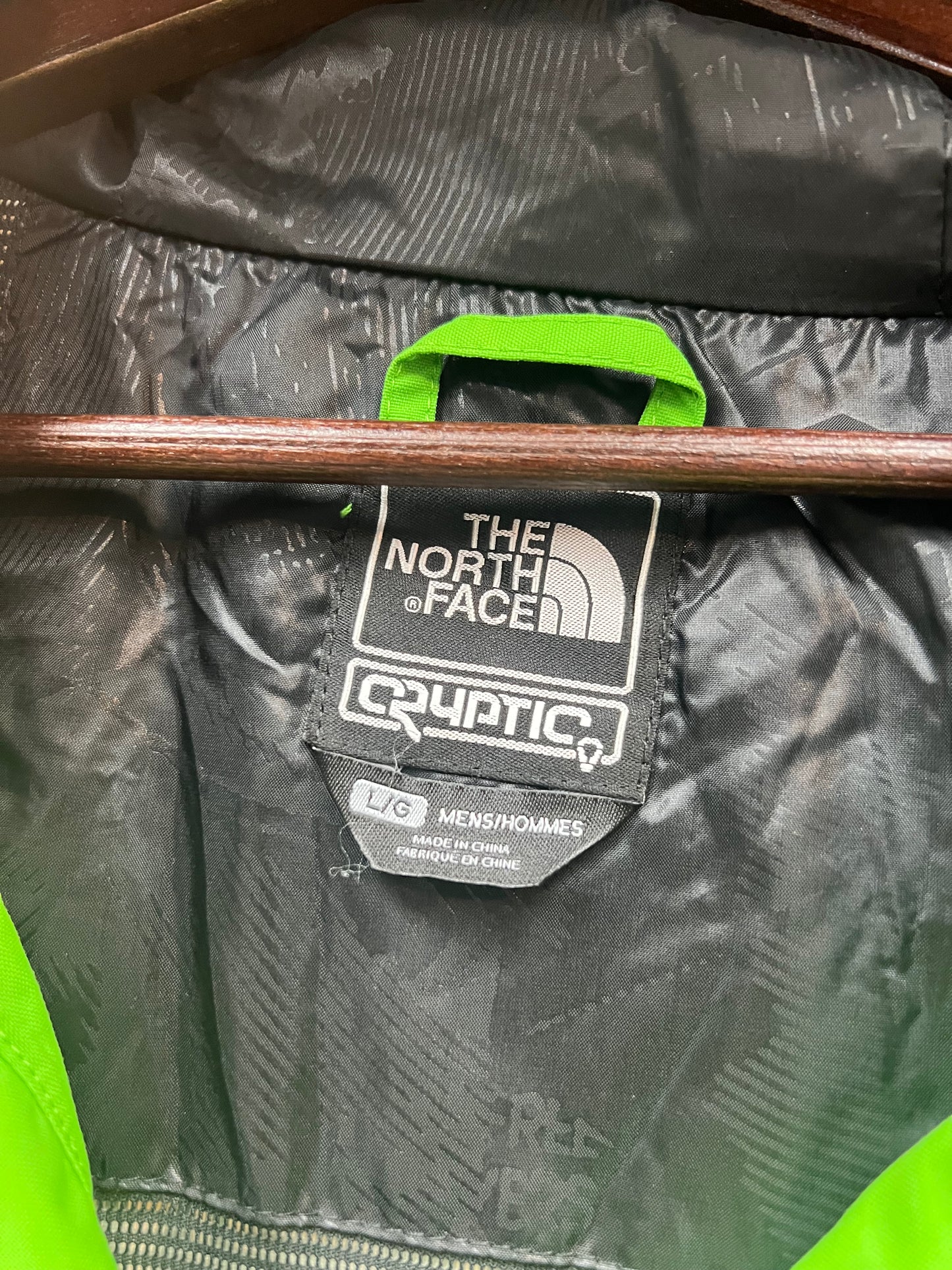 The North Face Green Cryptic Jacket