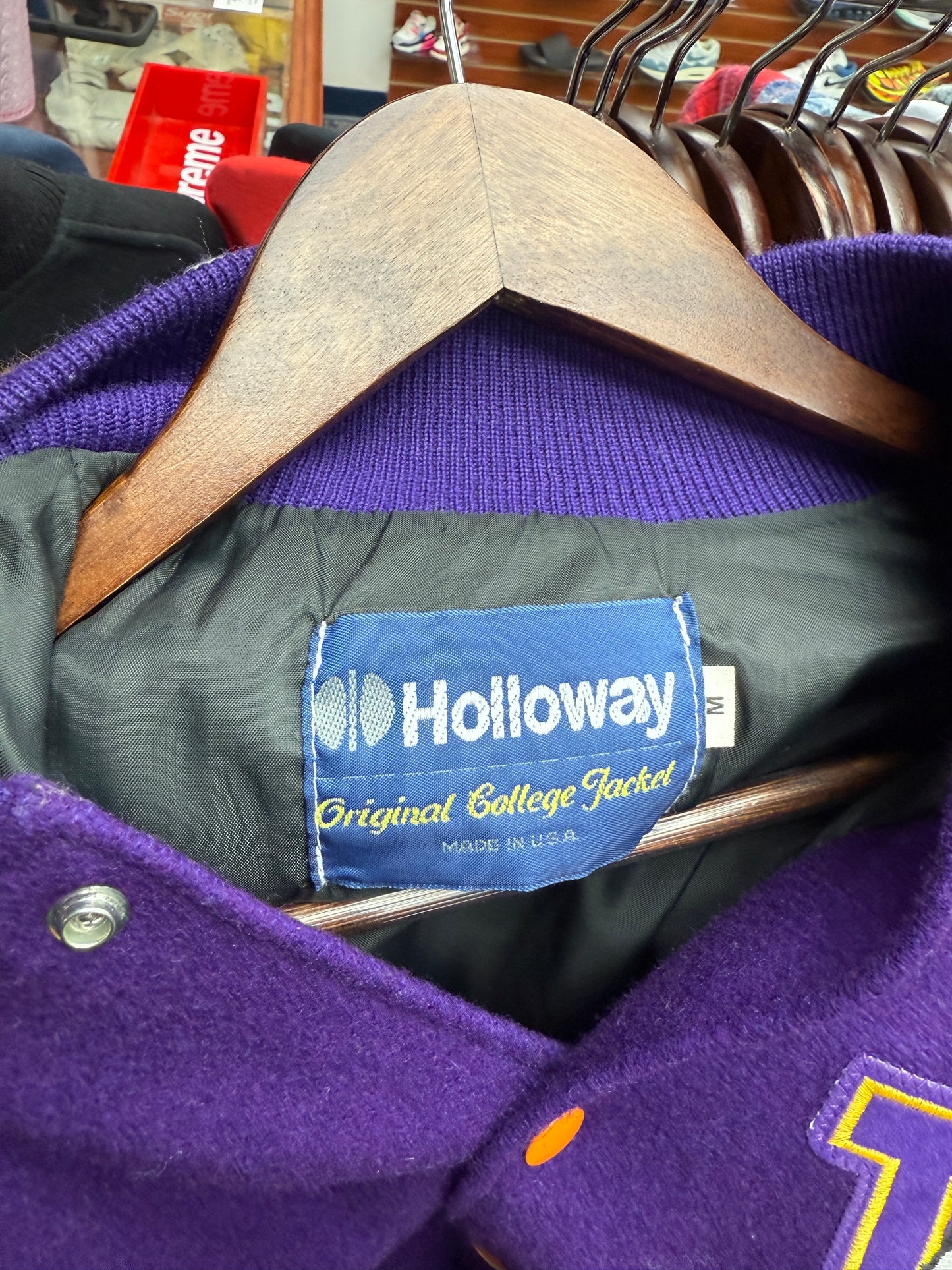 Vintage UW Huskies Varsity Jacket