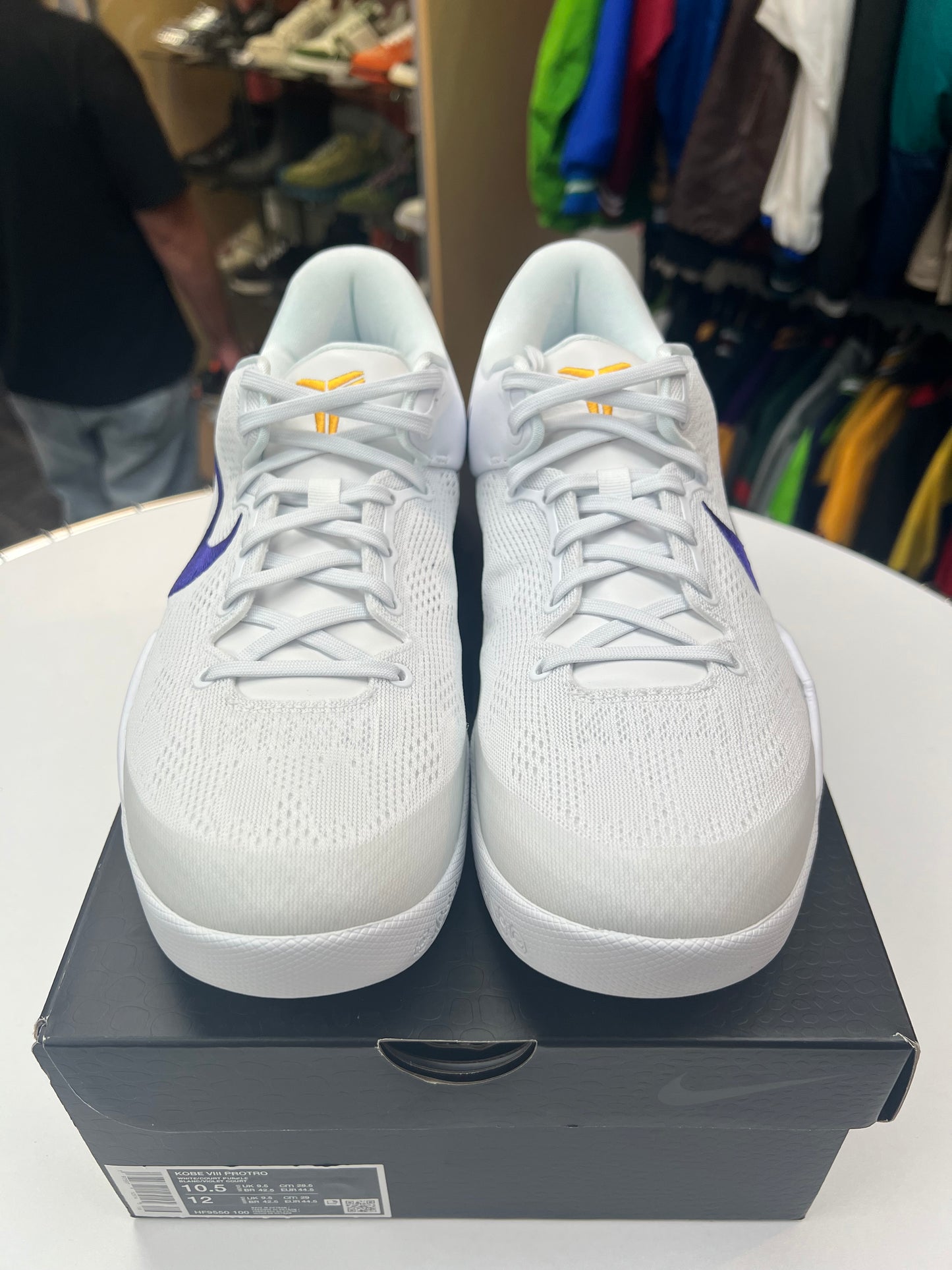 Preowned Kobe 8 Protro Lakers Home
