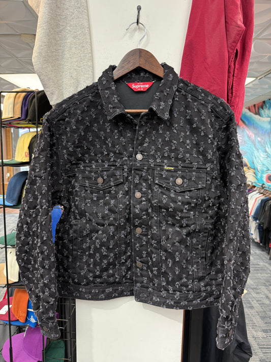 Supreme Hole Punch Denim Trucker Jacket