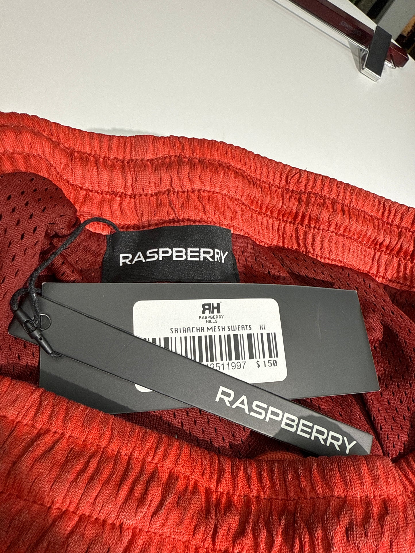 New GV Raspberry Hills Sriracha Mesh Sweatpants