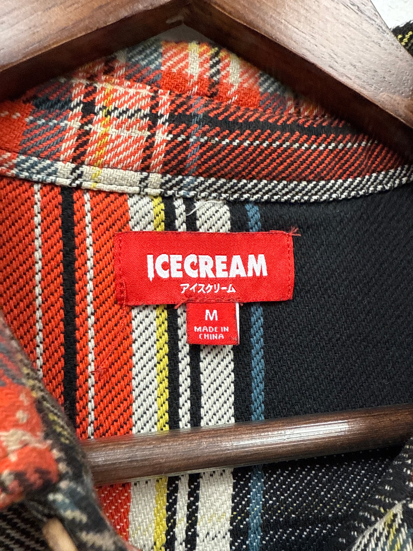Ice Cream BBC Embroidered Flannel