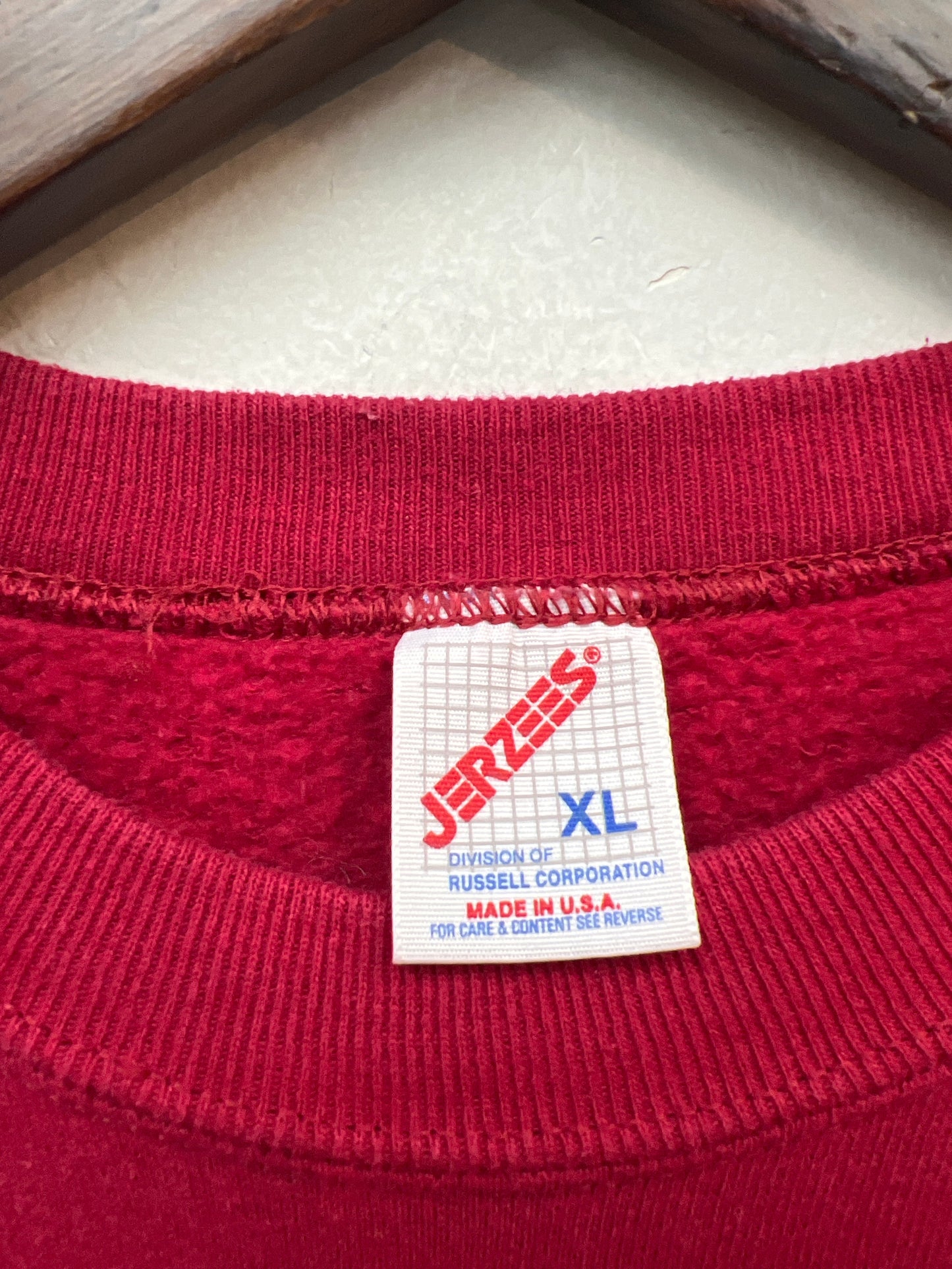 Rush Crest Red/Grey Crewneck