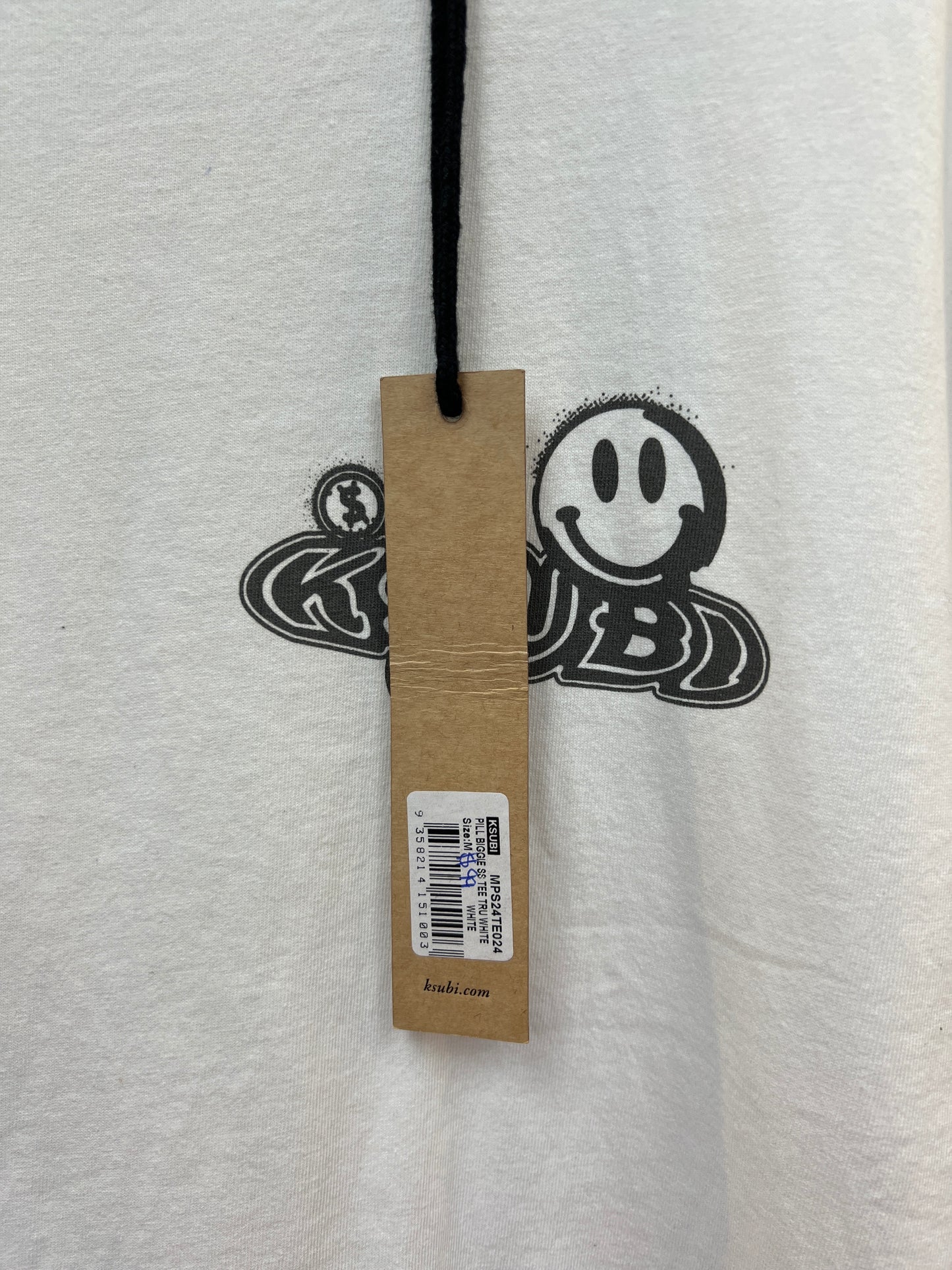 New Ksubi White Pill Biggi SS Tee