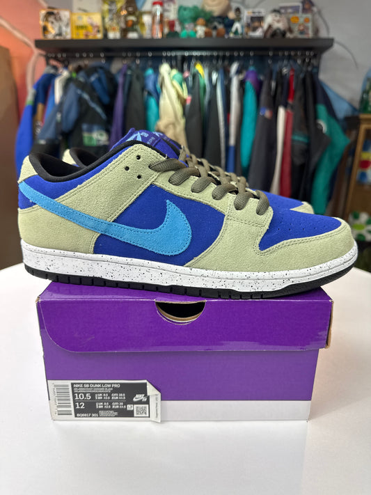 Preowned Nike SB Dunk Low ACG Celadon