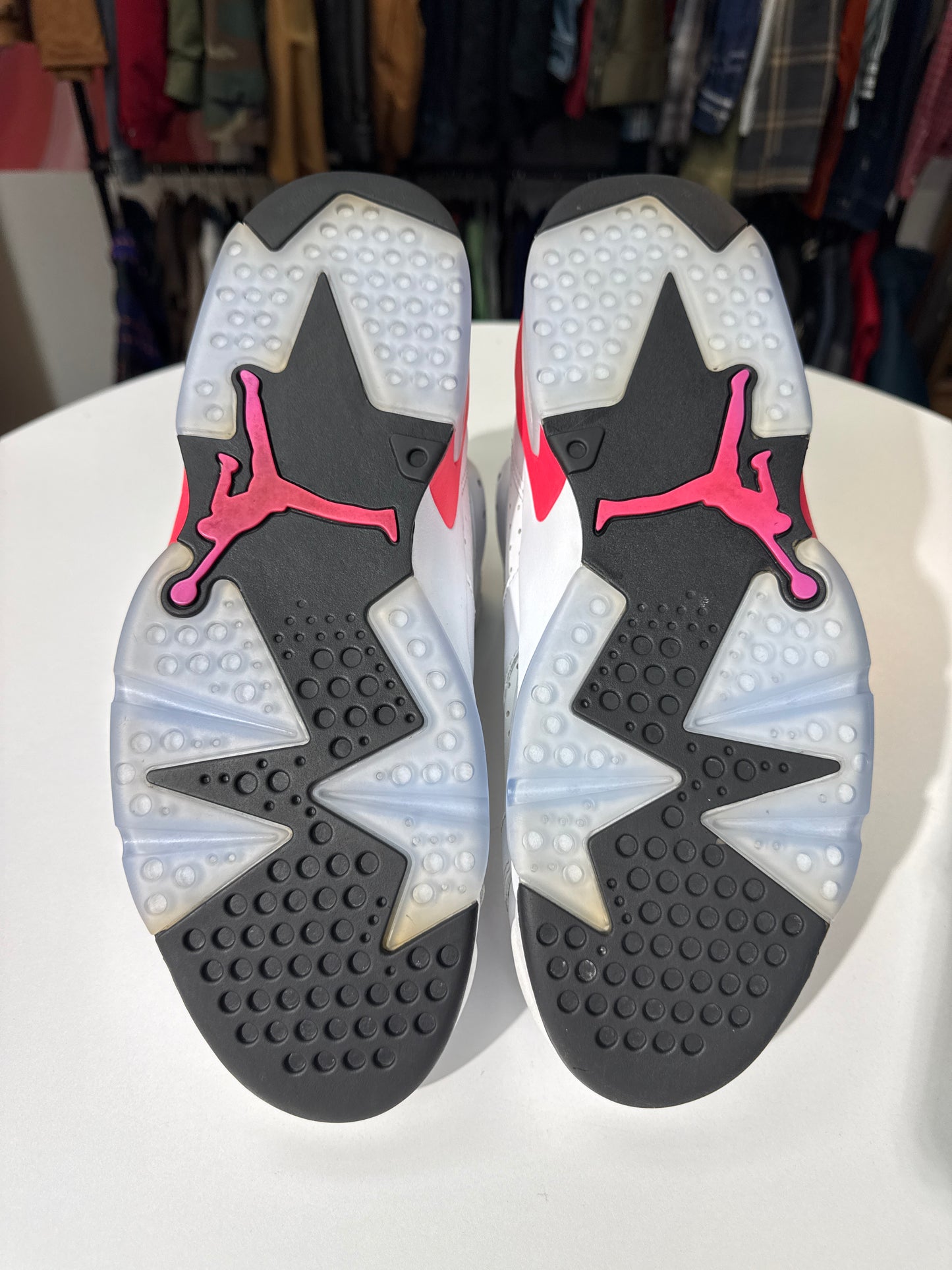 Preowned Jordan 6 Infrared White (2014)