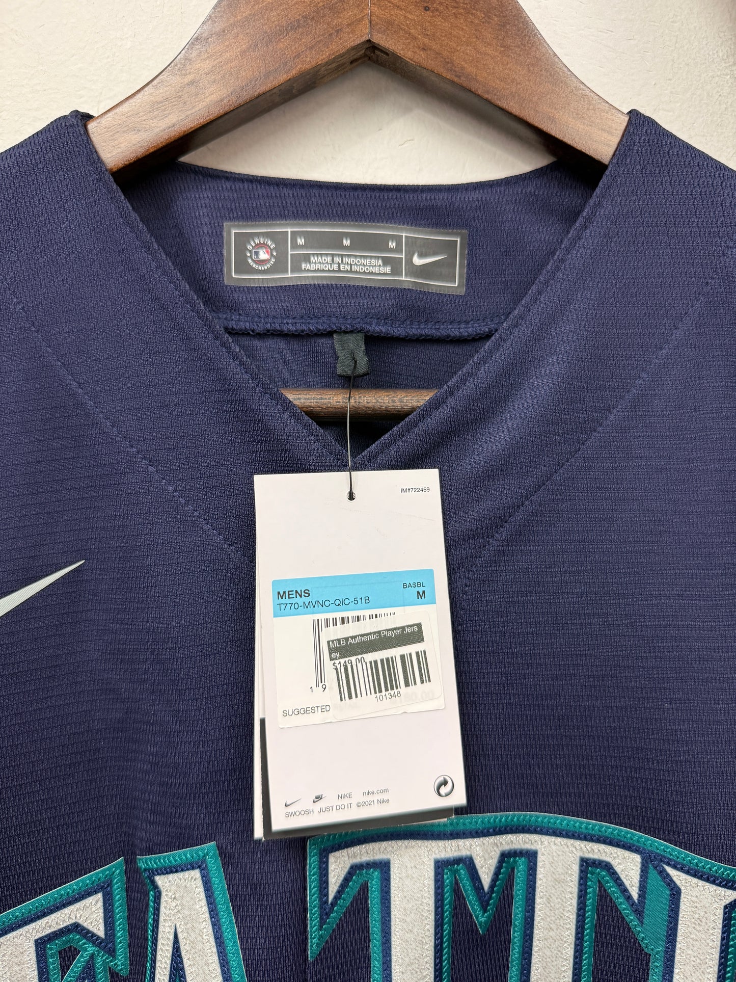Nike Mariners Ichiro Jersey