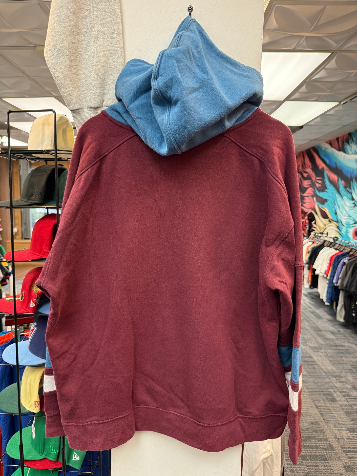 Colorado Avalanche Hooded Hockey Jersey