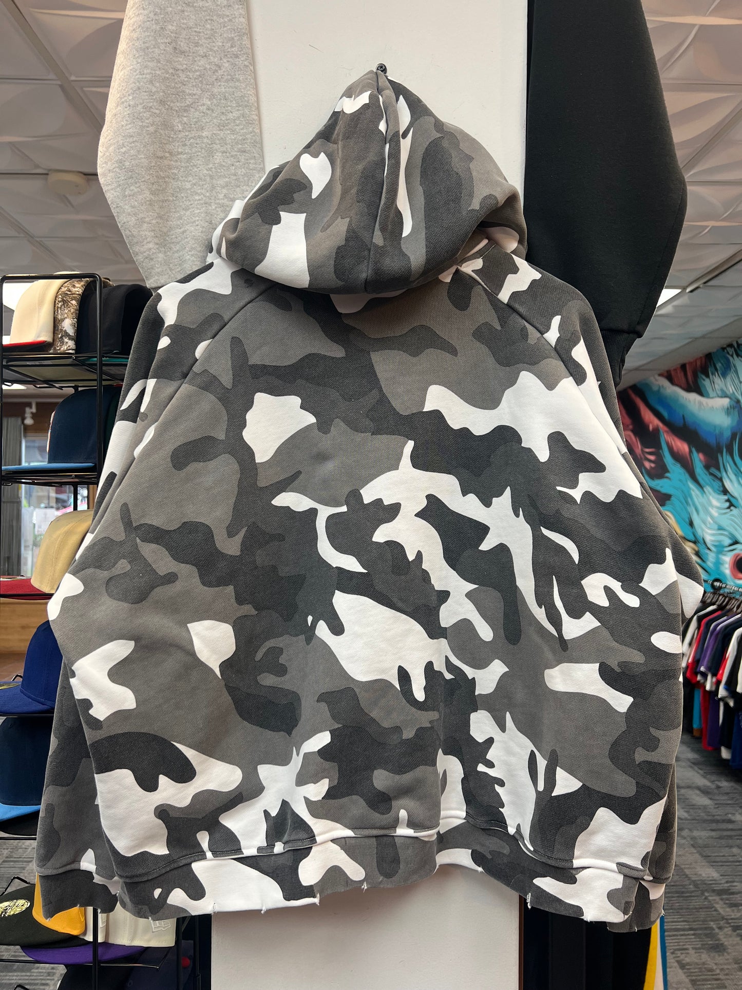 Burning Bush Camo Zip Up