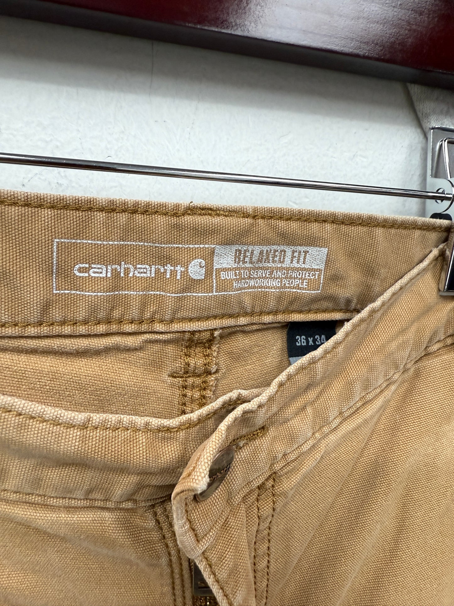 Carhartt Tan Double Knee Pants