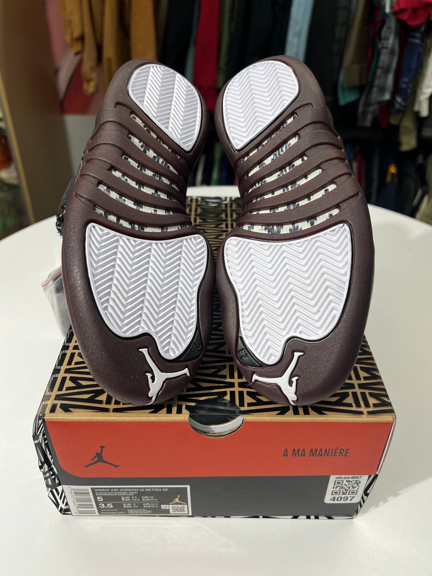 New Jordan 12 Retro A Ma Maniere
