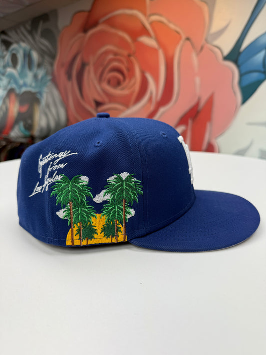 Dodgers Palm Trees Fitted