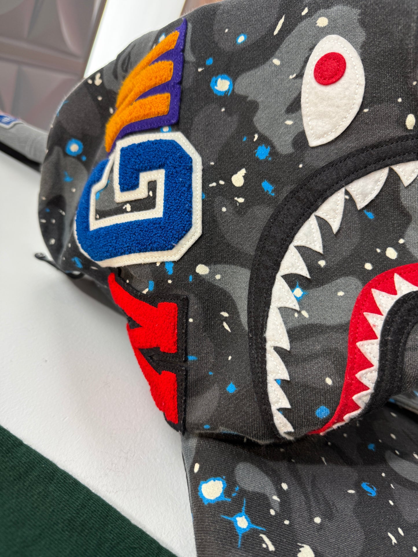 Bape Space Camo Shark Jacket