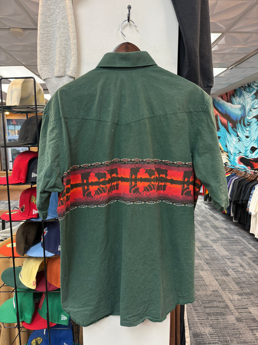 Vintage Wrangler Safari Button Up