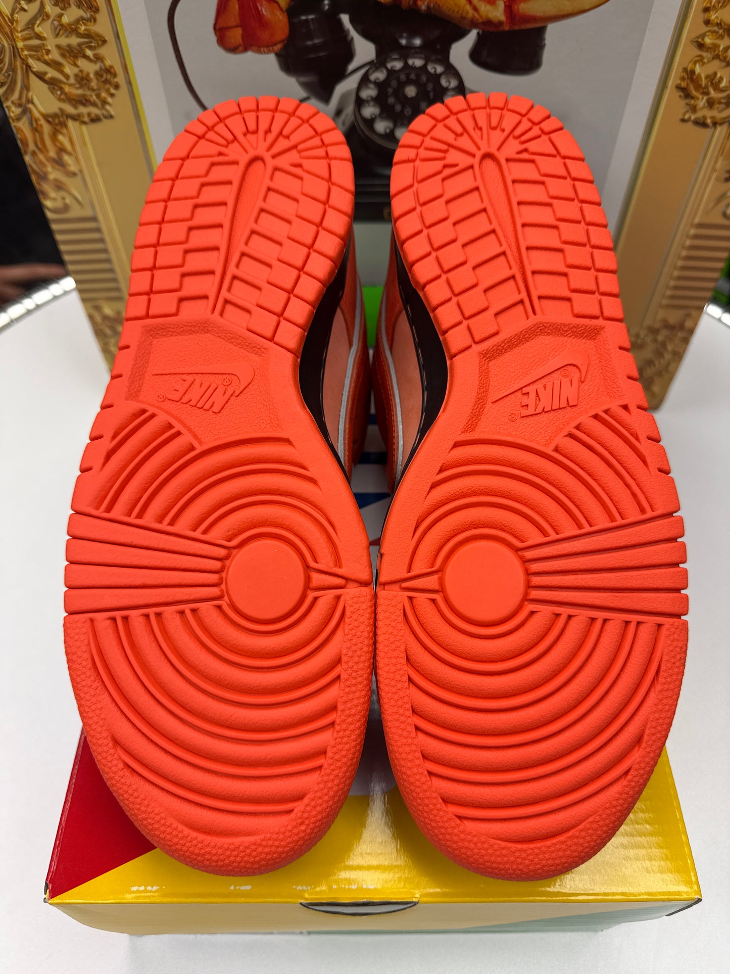 New Nike SB Dunk Low Orange Lobster (Special Box)