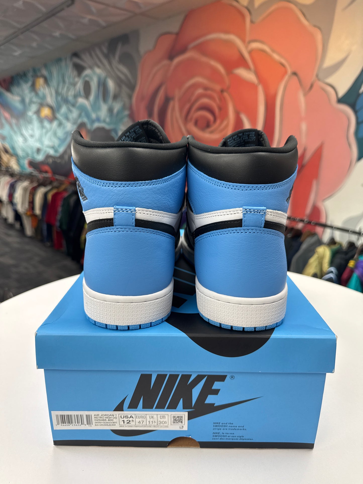 New Jordan 1 UNC Toe