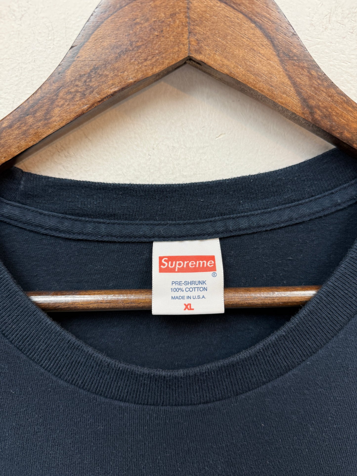 Supreme Navy 20th Anniversary Tee