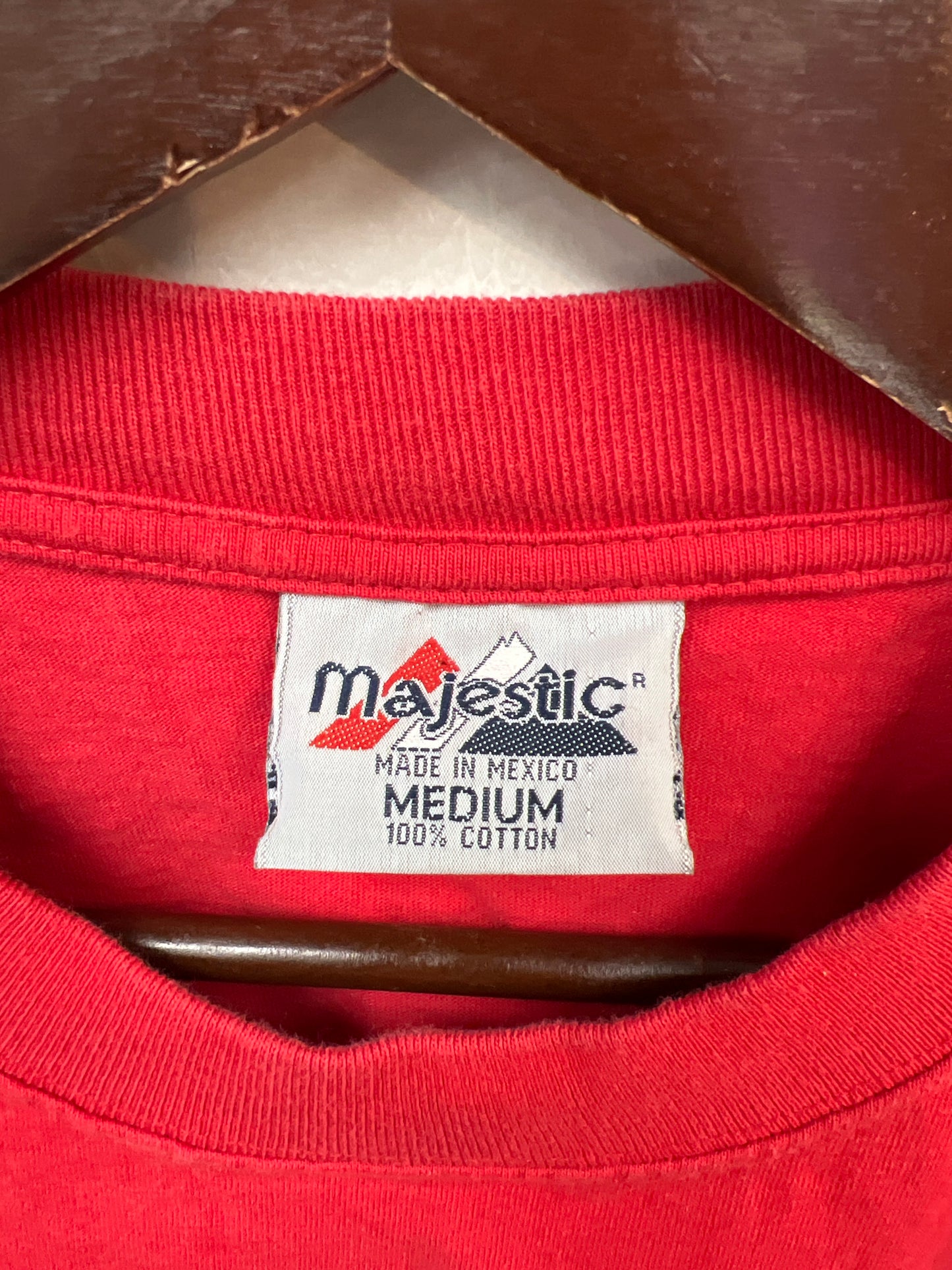 Vintage Majestic Seattle Mariners Red Tee