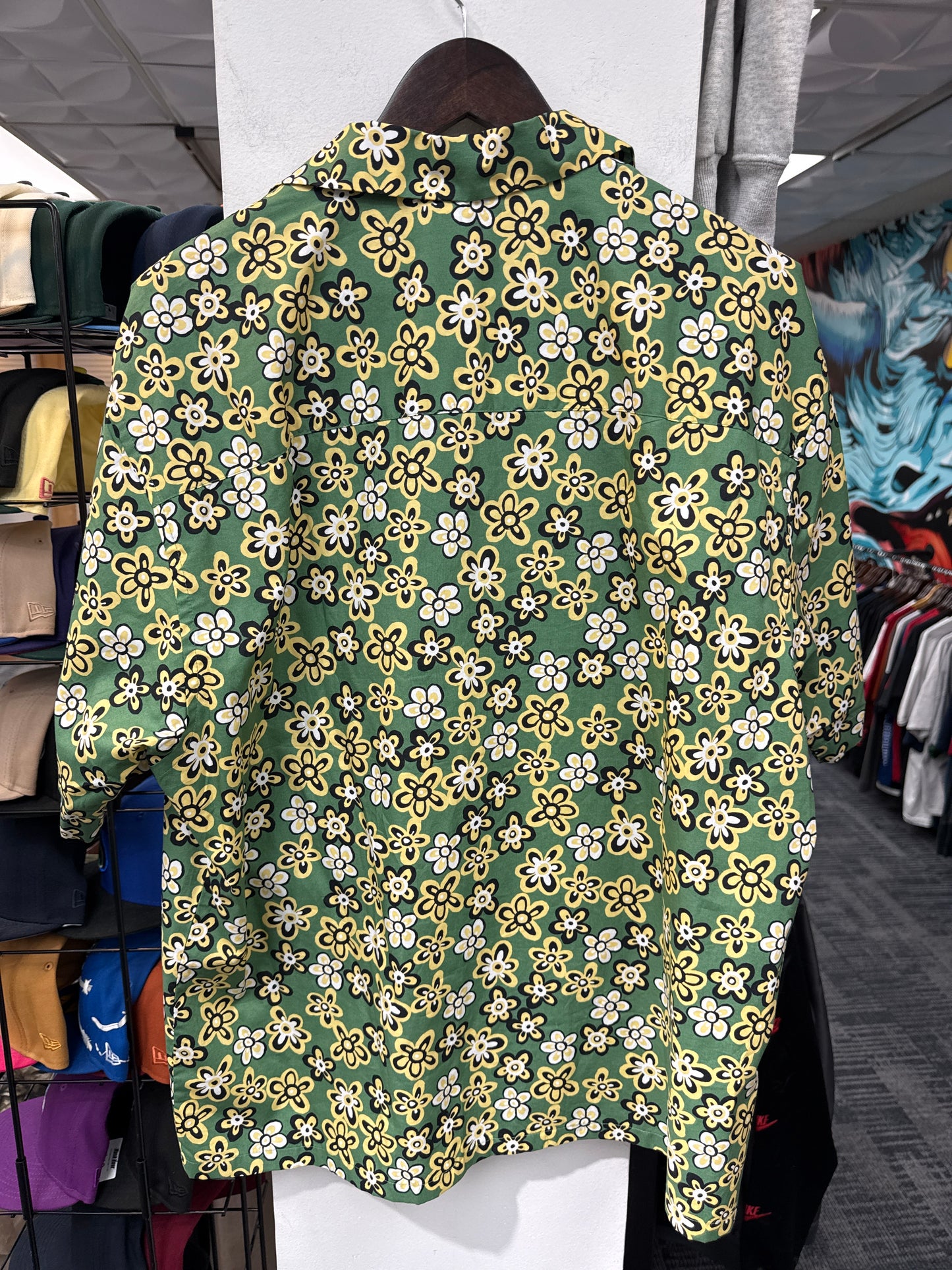 Marni Uniqlo Floral Button Up