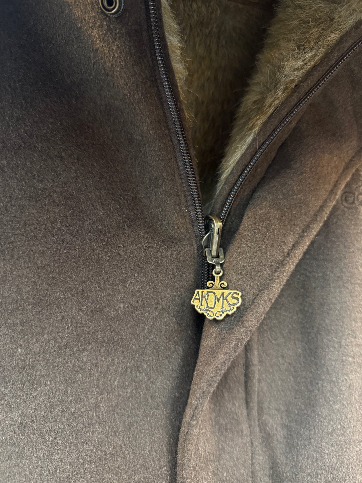 Vintage Akademiks Revesible Fur Jacket
