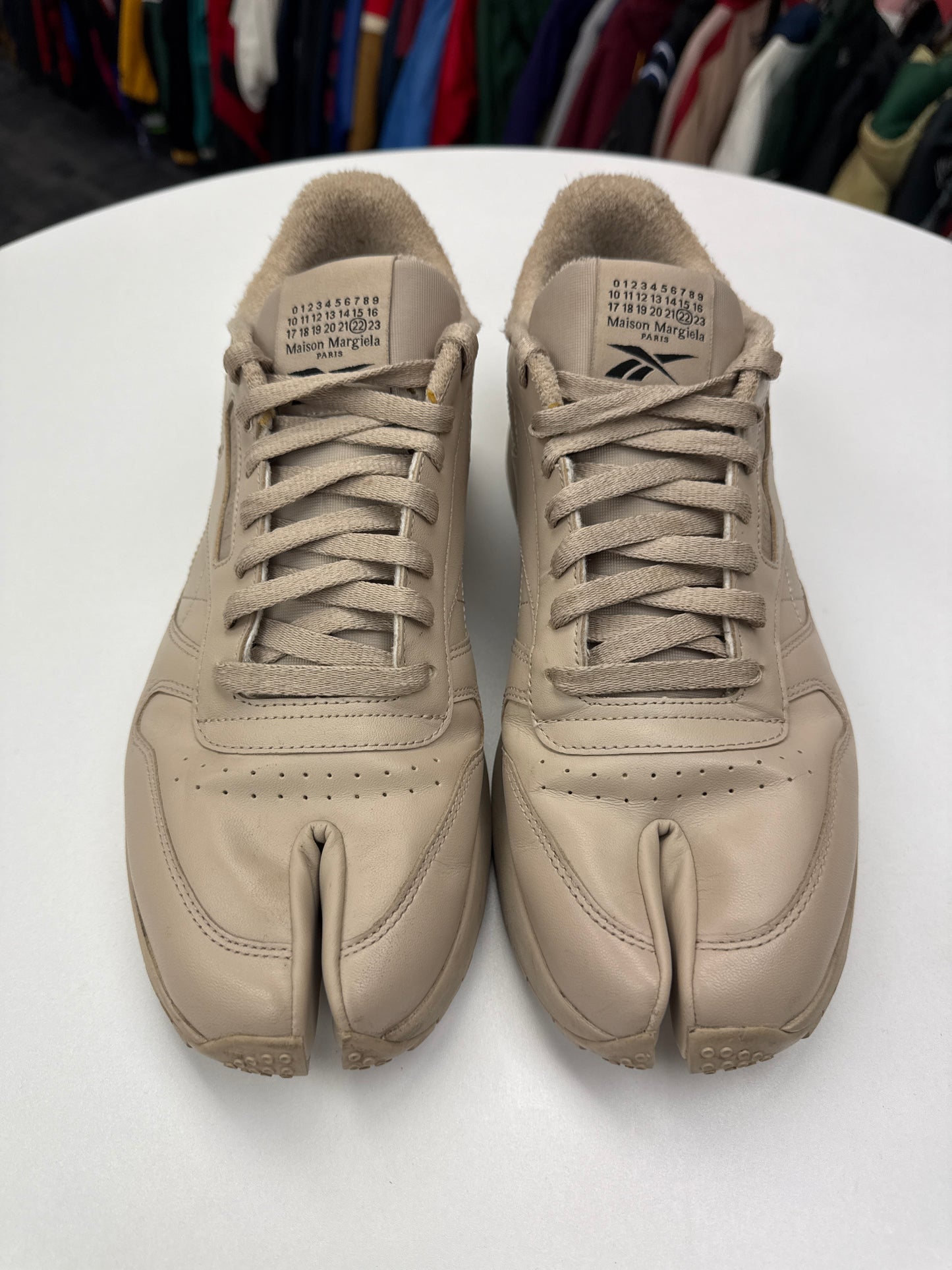 Preowned Maison Margiela Reebok Tabi Sneakers