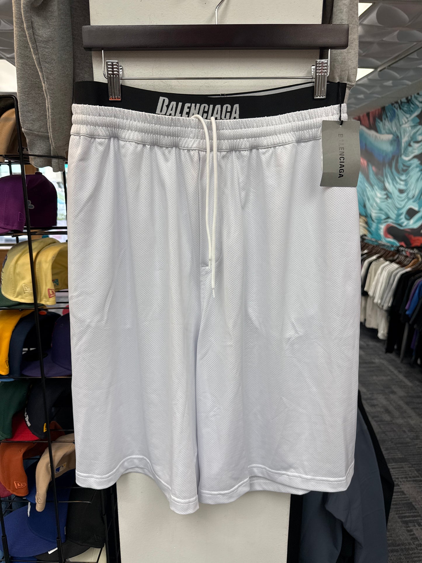 Balenciaga Technical Mesh Swim Shorts