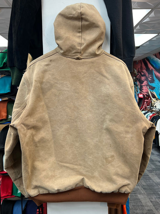 Carhartt Tan Hooded Jacket