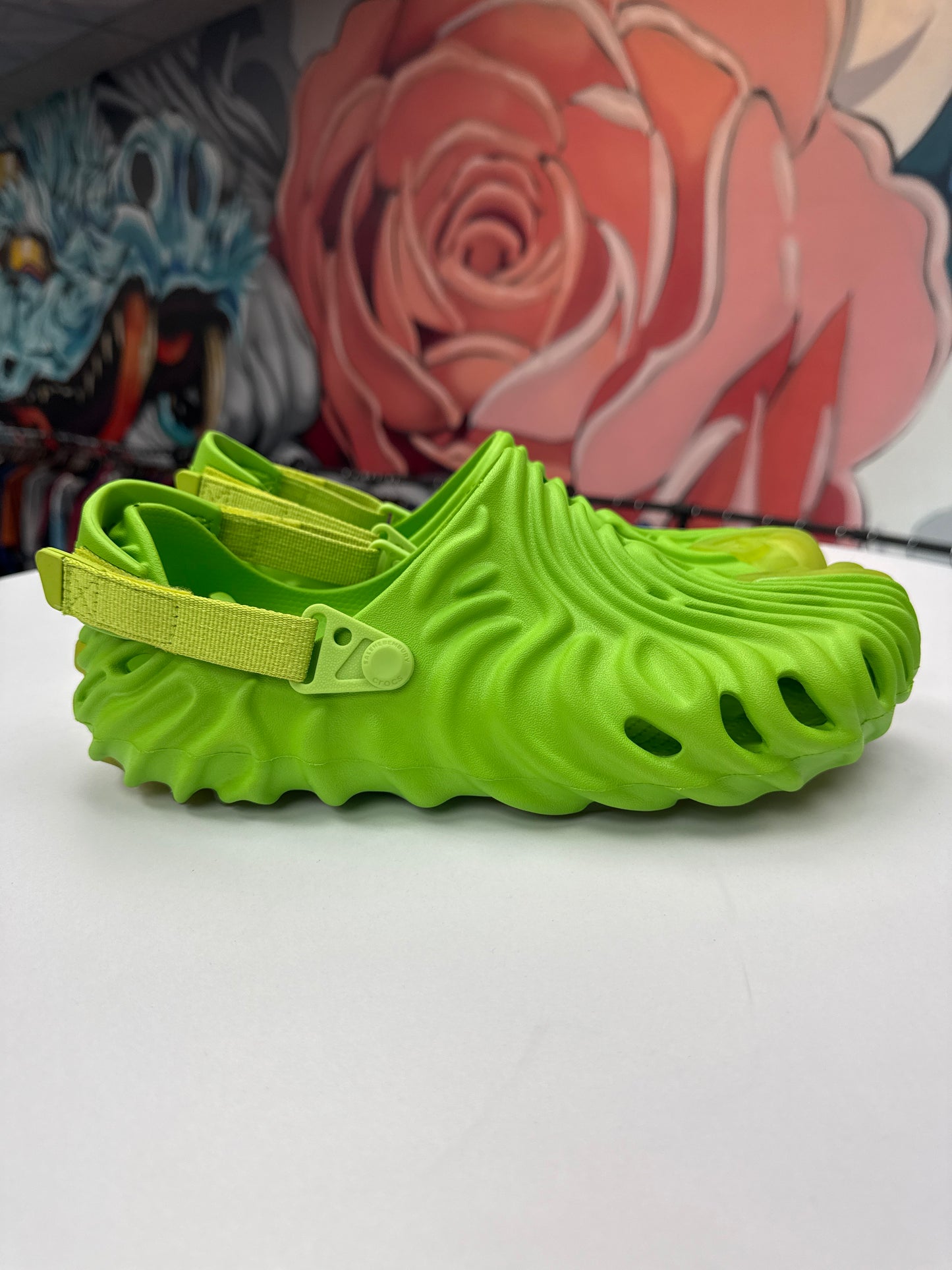 Preowned Salehe Bembury Crocs Crocodile